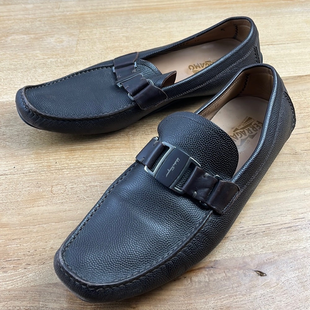 Ferragamo buckle loafer